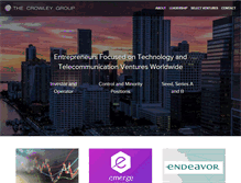 Tablet Screenshot of crowleytech.com